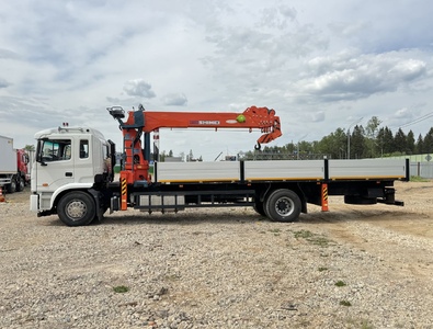 JAC N180 (МРМ 20т) КМУ SHIMEI KTS-SK8E5 (8т) БОРТ 8,2×2,55×0,6